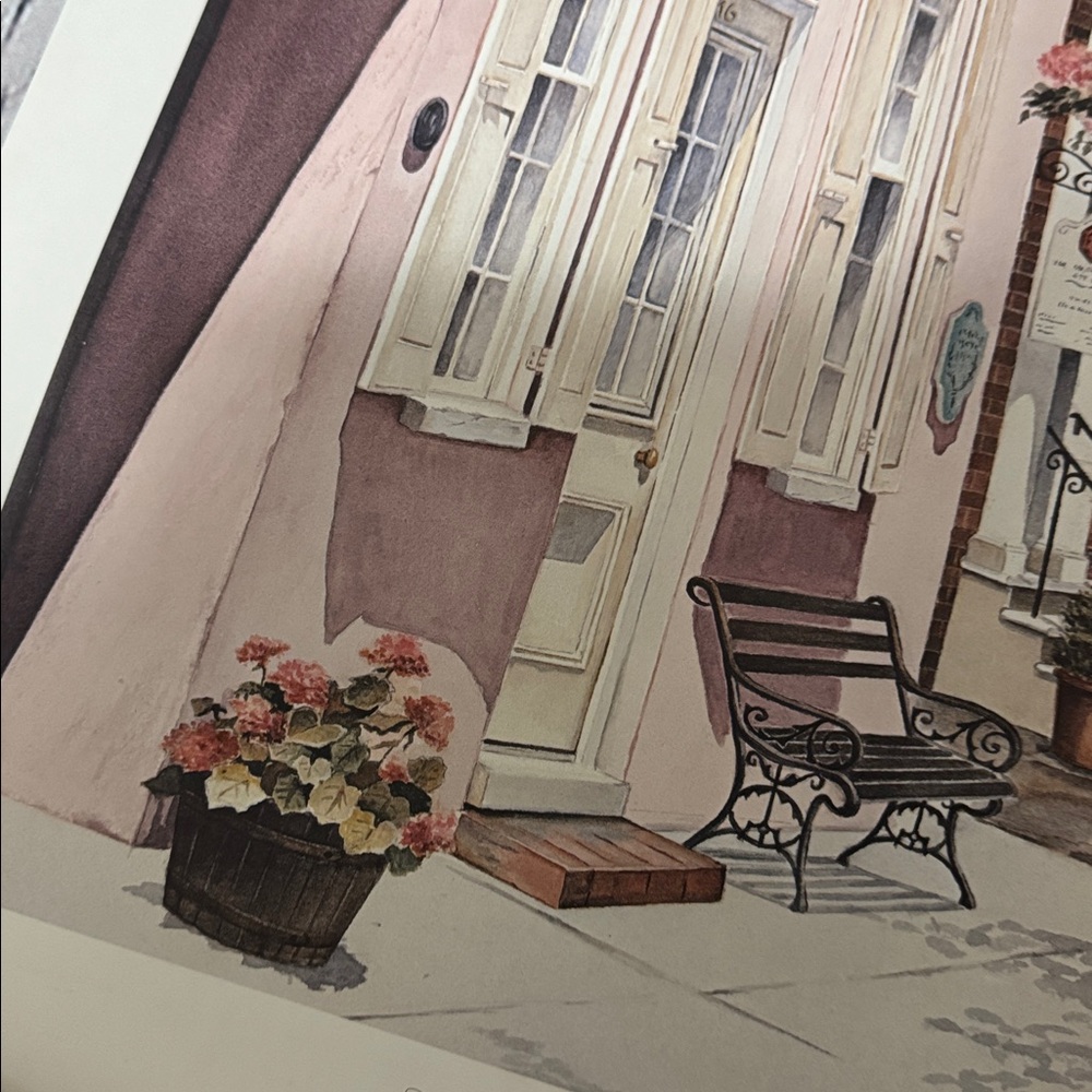 VTG 1988 Starr Ayers Charleston On My Mind Art Litho Print - Picture 8 of 11